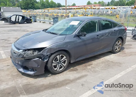 2017 Honda Civic Lx from USA, damaged, VIN 19XFC2F56HE030171